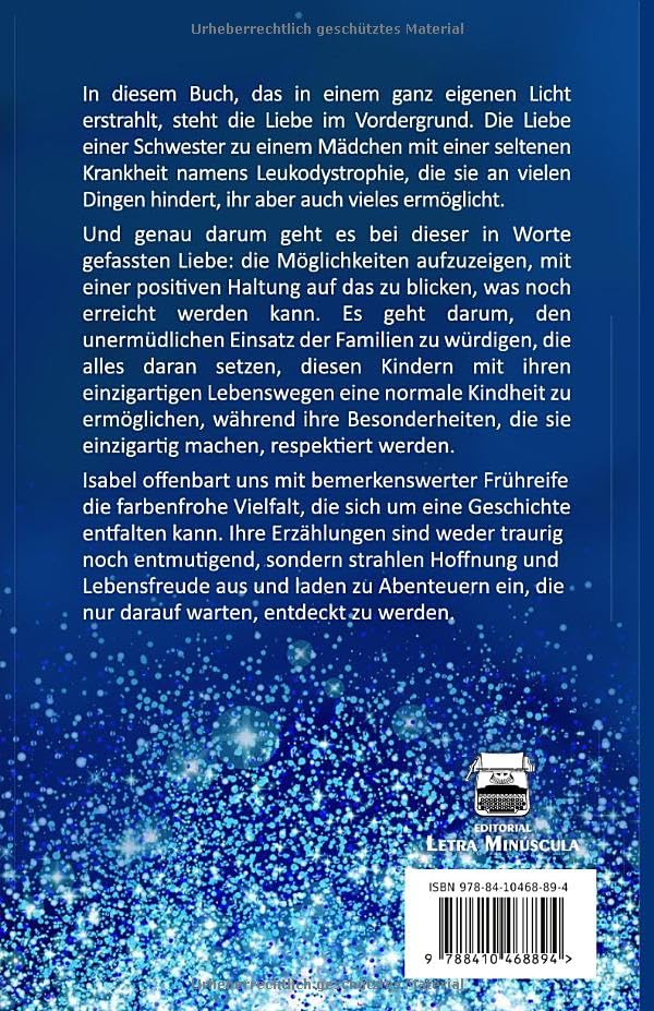 Retro di copertina di «Glitzernde Geschichten auf Rädern», edizione tedesca